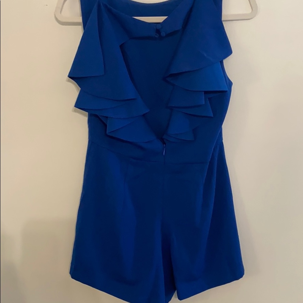 Royal blue romper